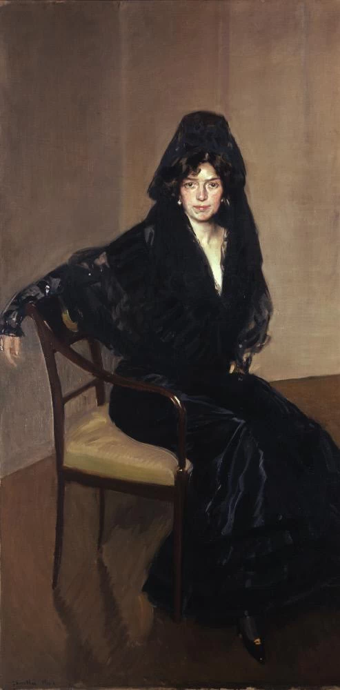 Dama di Sorolla con mantiglia spagnola - Hispanic Society of America, New York